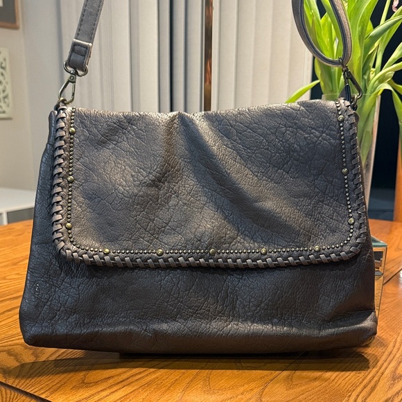 Ampere Creations Handbags - Ampere Creations Savannah Women's Flap Vegan Leather Crossbody